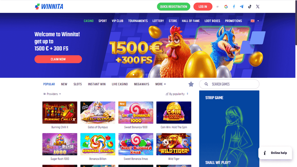 Recensione del casinò online Winnita: pro, contro e un'esperienza di gioco autentica Recensione del casinò online Winnita: pro, contro e un'esperienza di gioco autentica